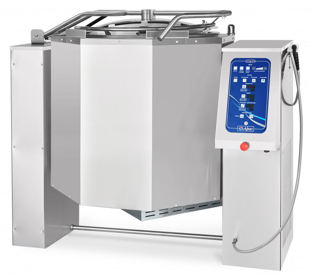 Котел пищеварочный КПЭМ-350-ОМ2 с миксером